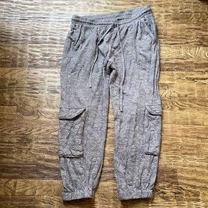 Embroidered Joggers